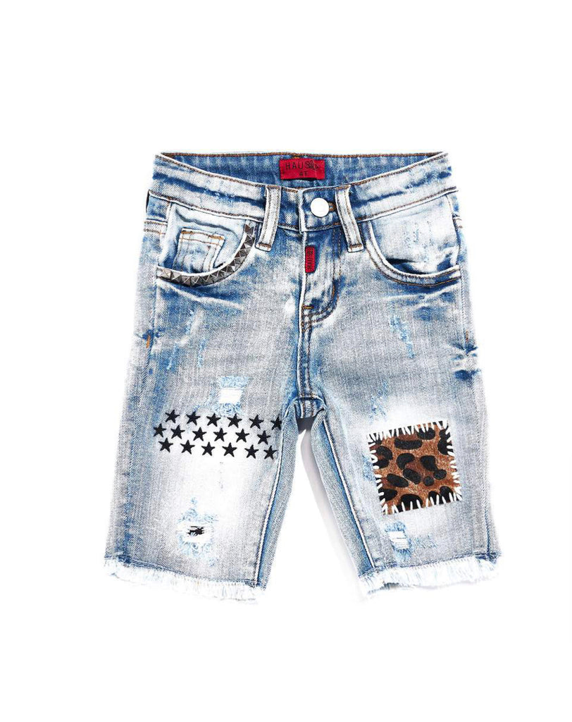 YYDGH On Clearance Men's Casual Denim Shorts Distressed Stretchy Jeans  Shorts Flower Print Ripped Short Pants(No Belt)(Light Blue,4XL) -  Walmart.com